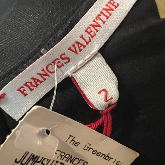 Frances Valentine Black Wide-Leg Jumpsuit - Picture 4 of 7